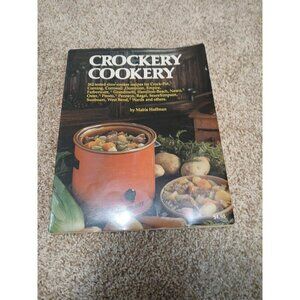 Crockery Cookery Cookbook-Mable Hoffman Vintage Crockpot Recipe Book‎ 1975